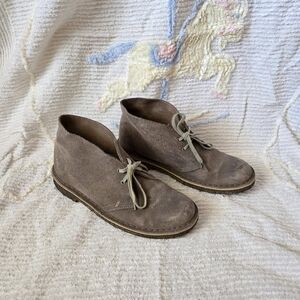 clarks desert boots suede, us 7.5 7 1/2